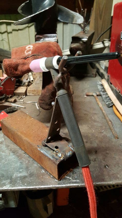 Homemade TIG Welding Torch Holder Welding Projects Metal Welding