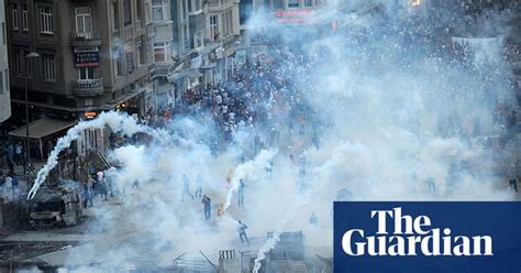 Turkish Protesters Clash With Police In Istanbul In Pictures World News The Guardian