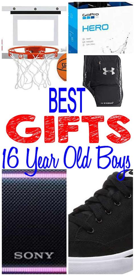 Trendy gifts for teenage boys, based on their age. BEST Gifts 16 Year Old Boys Will Love (With images) | Boy ...