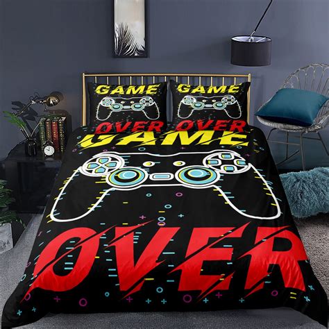 Gamer Duvet Cover For Boysgaming Comforter Cover Fullcool Etsy
