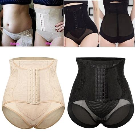 fajas colombianas high waist tummy control shapewear girdle panties body shaper ebay