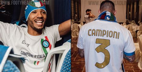 Napoli 22 23 Campioni Ditalia T Shirt Released Footy Headlines