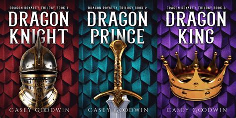 Dragon Royalty Fantasy Series Premade Book Covers For
