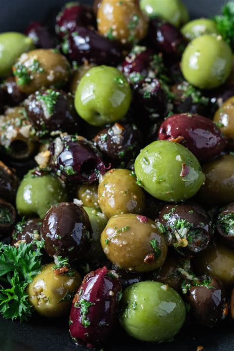 Marinated Olives Recipe With Garlic And Herbs Low Carb Maven