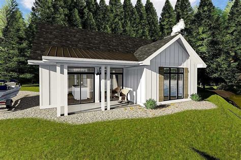 Plan 62712dj Cozy Cottage With Bunk Room House Plans Farmhouse