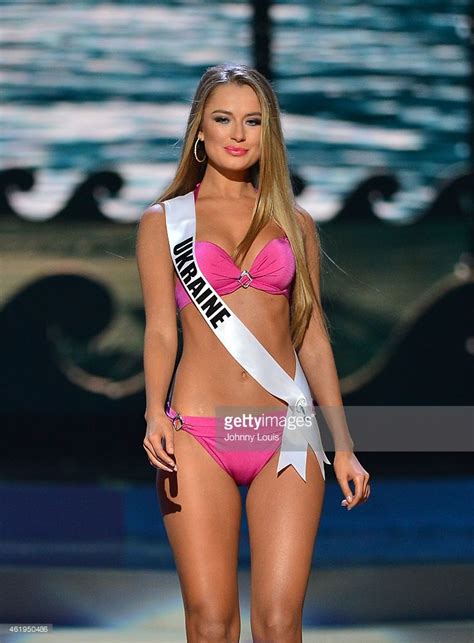 miss ukraine diana harkusha participtes in 63rd annual miss universe beauty pageant diana