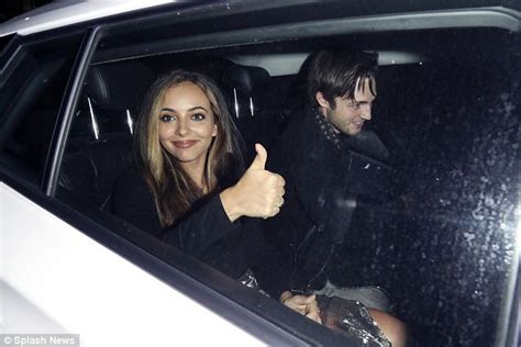 Busty Jade Thirlwall Enjoys Date Night With Jed Elliott Daily Mail Online