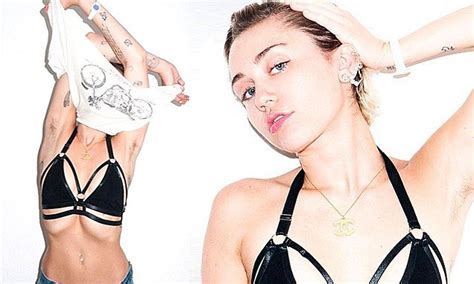 Miley Cyrus Showcases Her Hairy Armpits In New Terry Richardson Shoot
