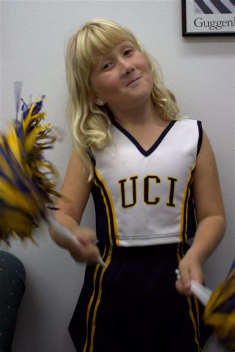Sara In Her Cheerleader Outfit