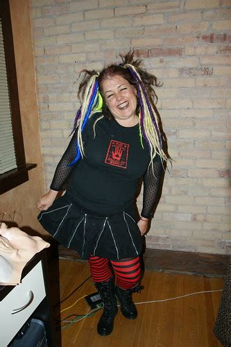 Halloween Nakedjen Jen Was Dressing Up As A Goth Bu Flickr