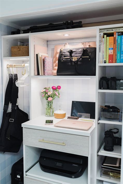 After Photos Final Reveal Of Office Closet Reveal Belonging To