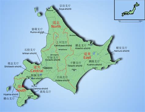 Map hokkaido, japan it is quickly way to discover hokkaido new, global google satellite map. Hokkaido - Halal In Japan