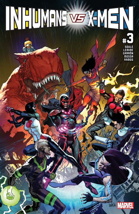 Inhumans Vs X Men 2016 3 Comics