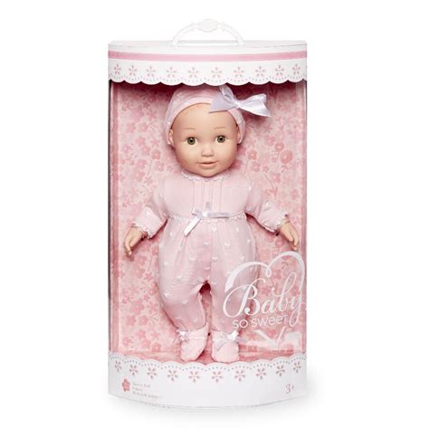 You And Me Baby So Sweet 16 Inch Nursery Doll Blonde With Green Eyes In