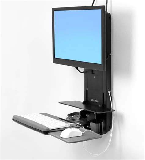 Medical Computer Workstation Wall Mounted Styleview® 61 080 085