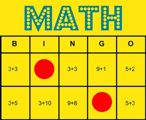 The Best Printable Math Bingo Vargas Blog