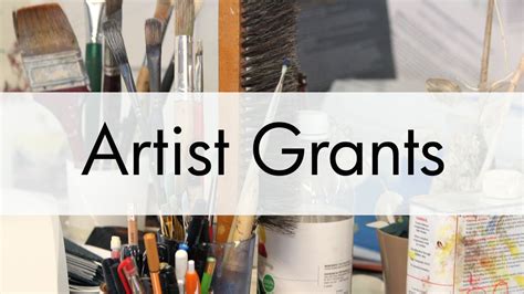 Artist Grants Art Prof Create And Critique Artist Grants Artist