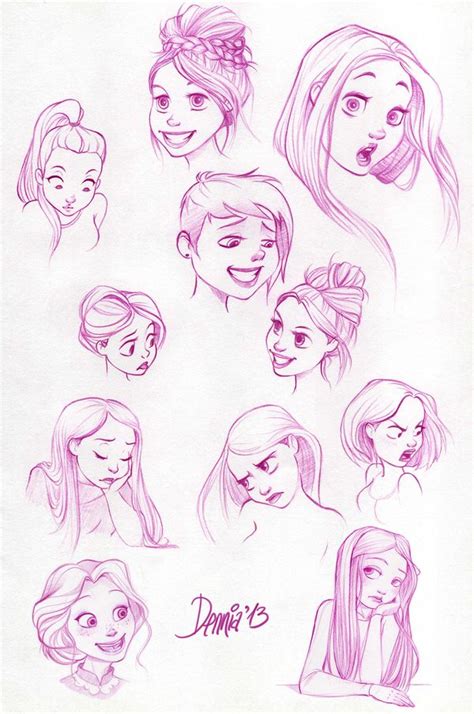 How To Draw Disney Style Faces If You Know My Story Than You Know