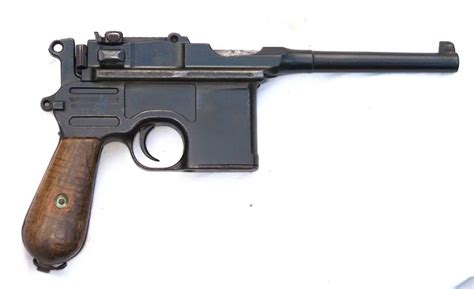 Deactivated Wwi German C96 Mauser Broom Handle