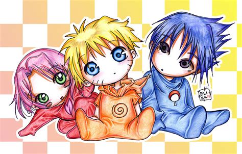 Baby Naruto And Freinds By Nightcoreinsane On Deviantart