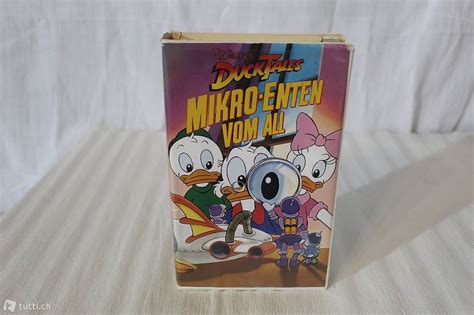 Vhs Videokassette Disneys Ducktales Mikro Enten Vom All Im Kanton