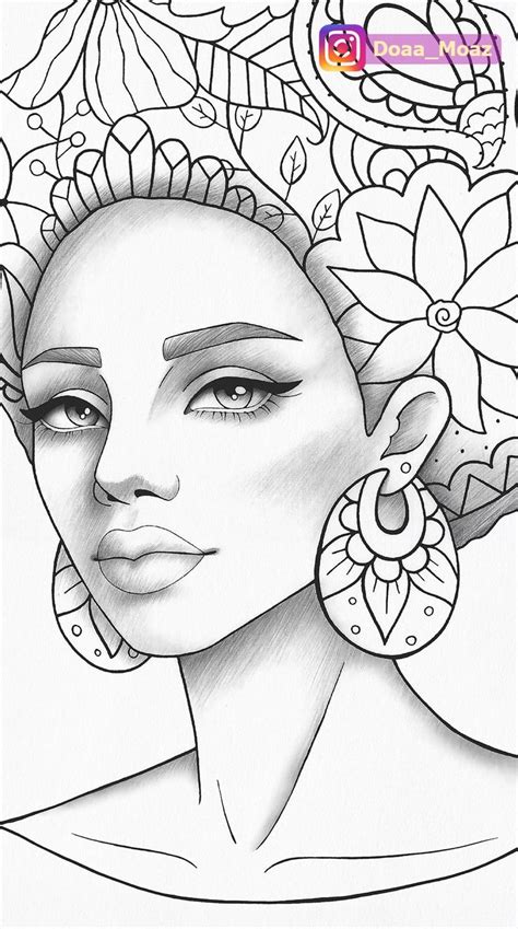 Printable African American Coloring Pages Customize And Print