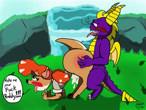 Rule 34 Anthro Ass Blush Female Fur Furry Male Realpumpkinlord Sex Sheila Spyro Spyro Spyro