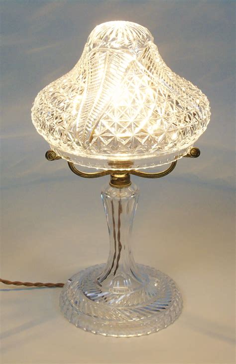 Antique Cut Crystal Glass Table Lamp 711133 Uk
