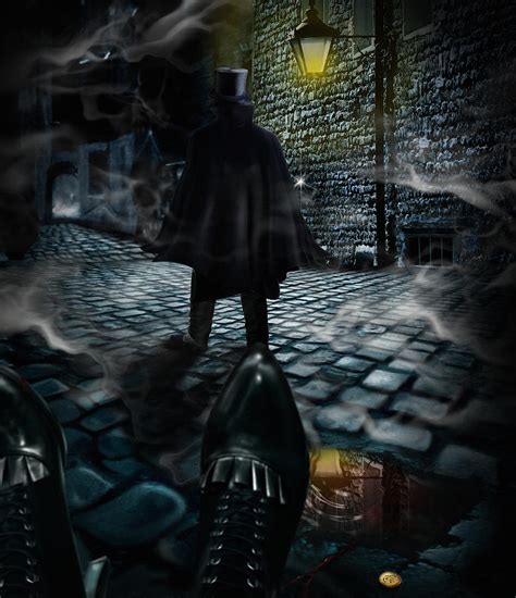 Jack The Ripper Digital Art By Alessandro Della Pietra