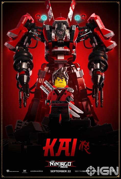 The Lego Ninjago Movie New Character Posters The Brick Fan