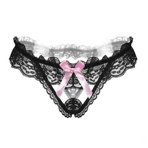 aiiou sexy panties women bikini thongs g string lace underwear lingerie bowknot knickers floral