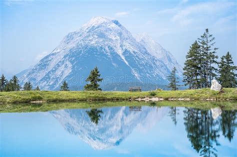 Mountain Lake Landscape View Stock Photo Image Of Nature Europe