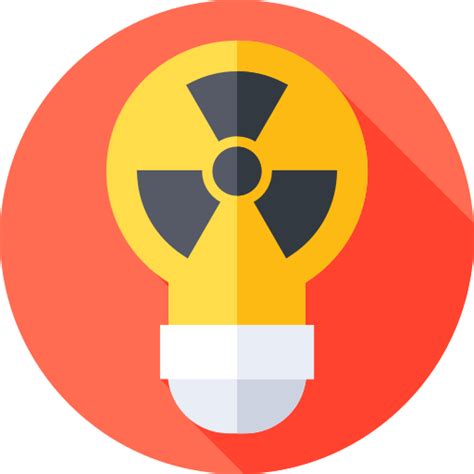 La Energía Nuclear Iconos Gratis De Electrónica