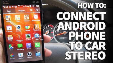 How to Connect Android Phone to Car Stereo and Listen to Music on Aux ...