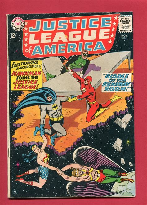 Justice League Of America Volume 1 1960 31 Nov 1964 Dc Comics