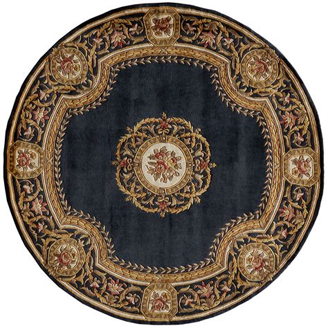 Momeni Harmony Hand-Tufted Black/Gold Area Rug | Wayfair