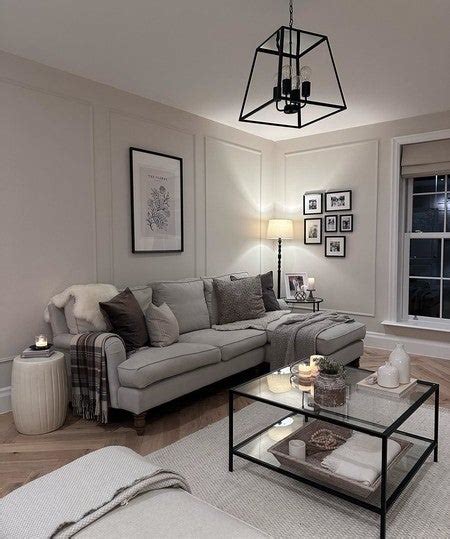 Sofa Color Grey Walls Baci Living Room