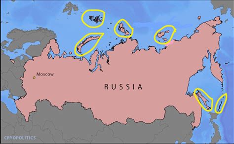 Russia Islands Diagram Quizlet