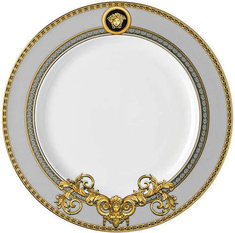 These dinnerware collections bring a casual elegance to any table using a minimalist style, clean. Versace Prestige Gala Salad Plate | Grey dinnerware ...