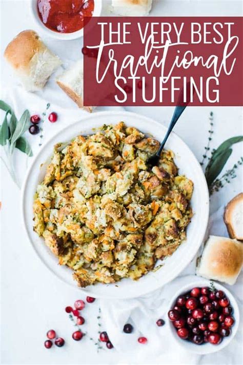 The Best Traditional Stuffing Recipe Oh So Delicioso
