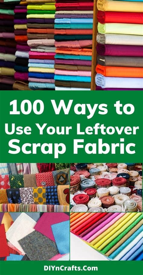 100 Cool Scrap Fabric Projects Upcycle Leftovers Diy And Crafts