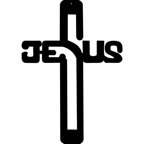 Black and white clipart of. Jesus Cross - AJD Designs Homestore