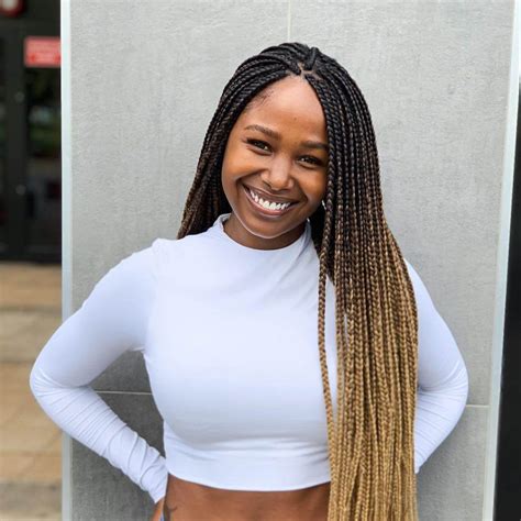 Look no further — here are 27+ beautiful ladies rocking box braids. 27+ Beautiful Box Braid Hairstyles For Black Women + Feed ...