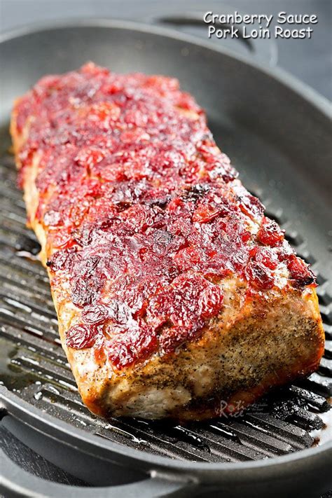 I think a lot of people make the mistake of assuming they're interchangeable when they are definitely not, so i wanted to include my recipe for. Cranberry Sauce Pork Loin Roast | Recipe | Pork loin, Pork, Leftovers recipes