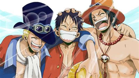 Sabo Luffy And Ace One Piece Pictures One Piece Manga Ace Sabo Luffy