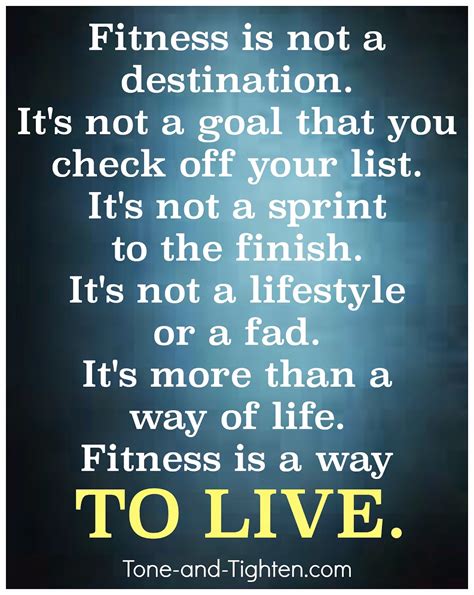Fitness Motivation Fitness Is More Than A Way Of Life