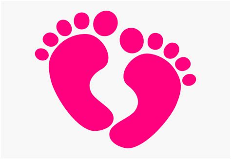 Baby Feet Pictures Clip Art Pink Baby Feet Clipart Hd Png Download