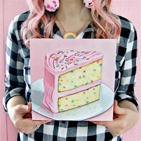 Everyday Is A Holiday — Pink Funfetti Cake Plaque