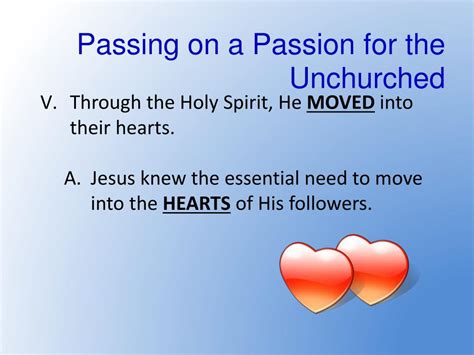 Ppt Passing On A Passion For The Unchurched Powerpoint Presentation Free Download Id2192177