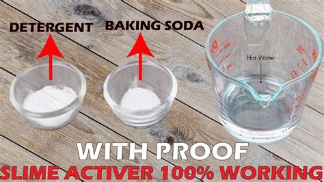 Diy Slime Activator No Borax How To Make Slime Activator Without